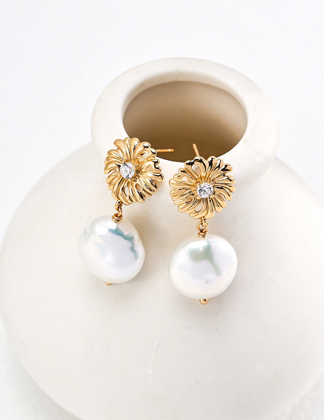 Full Moon Earrings