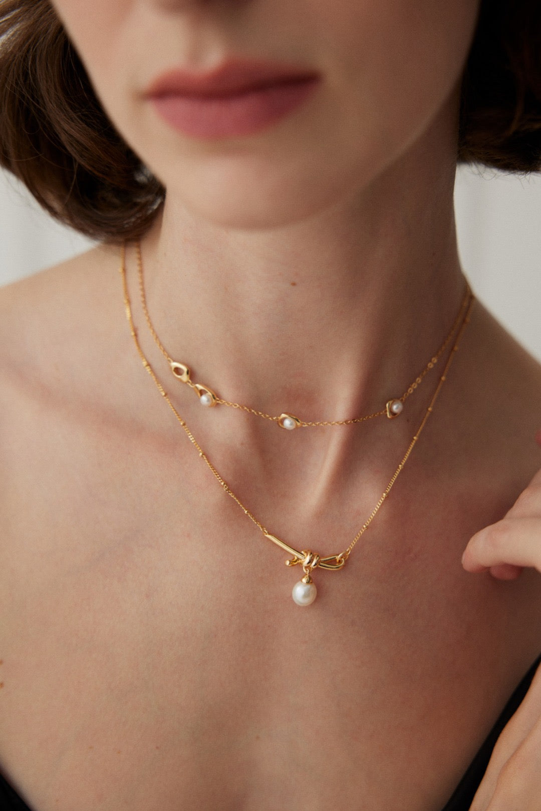 Pearl Knot Necklace