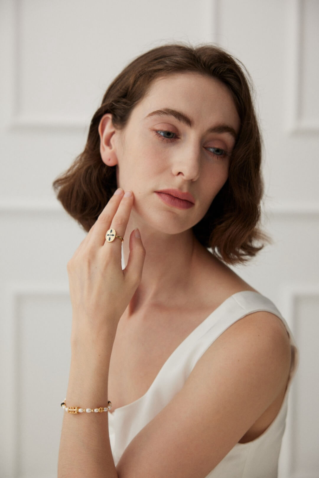 Gold Plate Ring