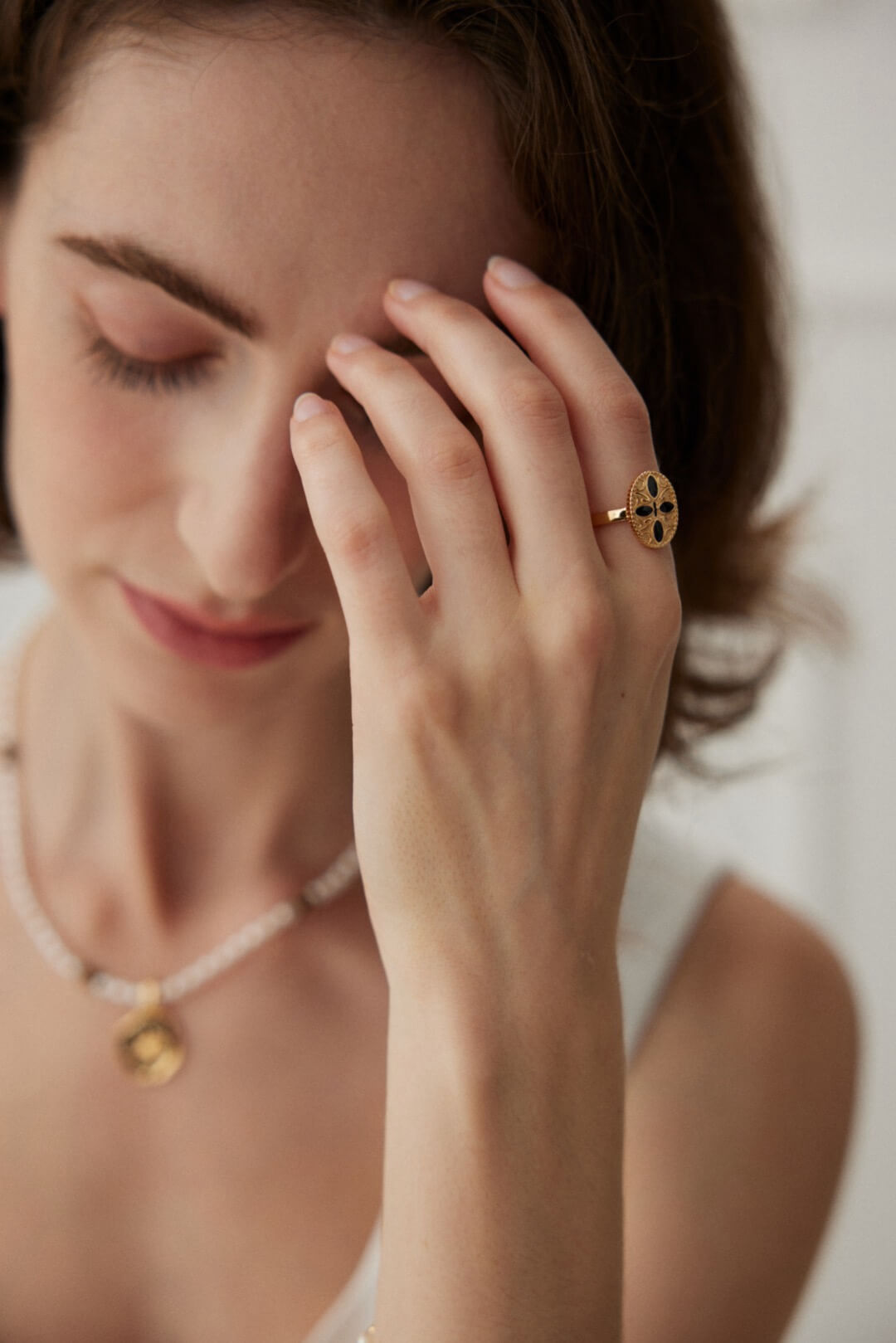 Gold Plate Ring