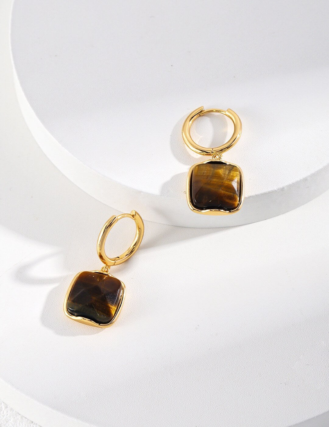 Amber Gold Squares