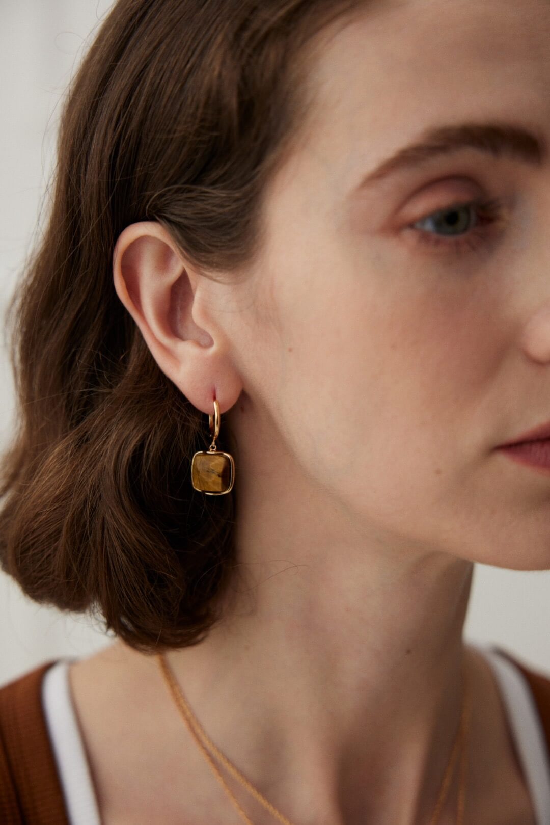 Amber Gold Squares