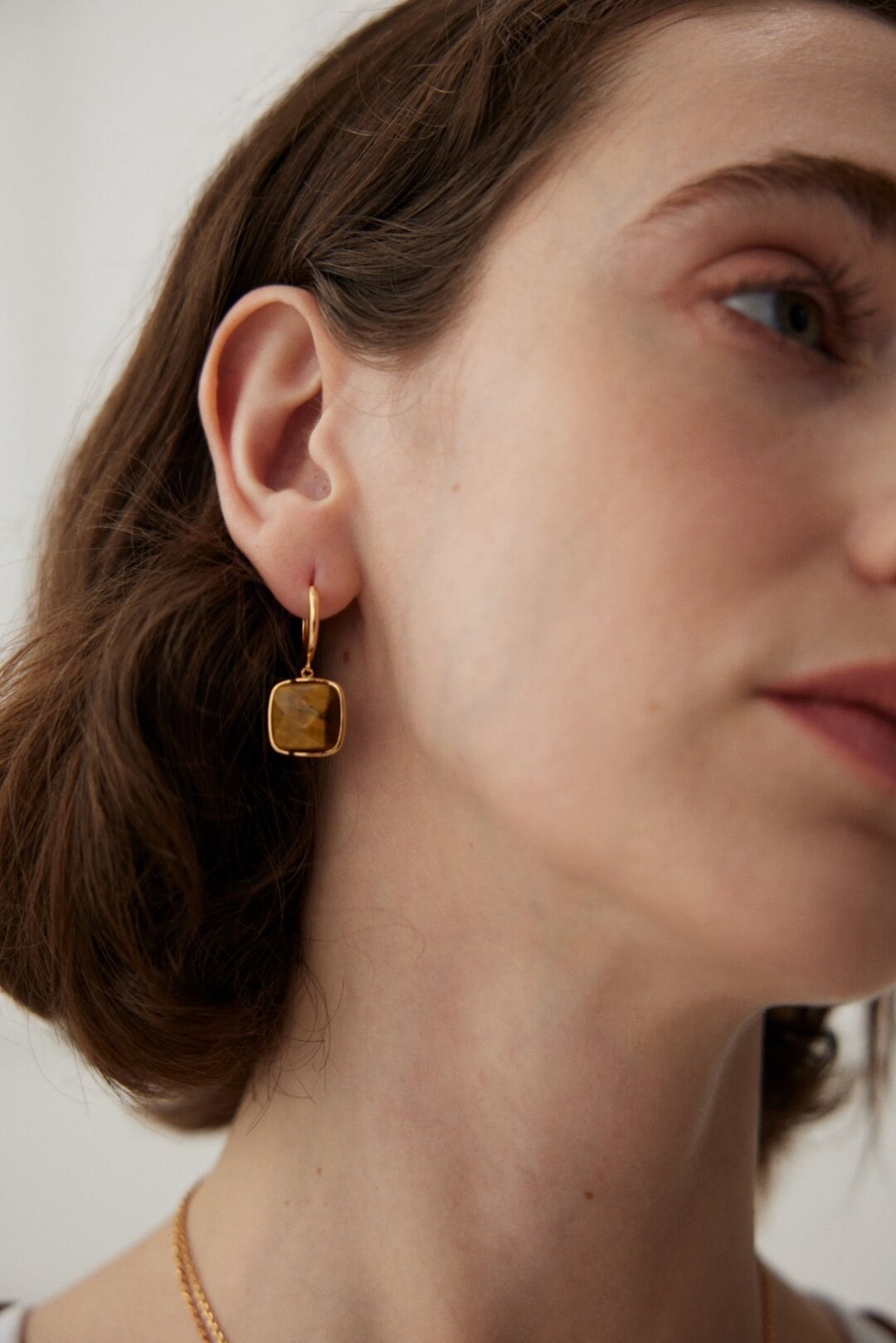 Amber Gold Squares