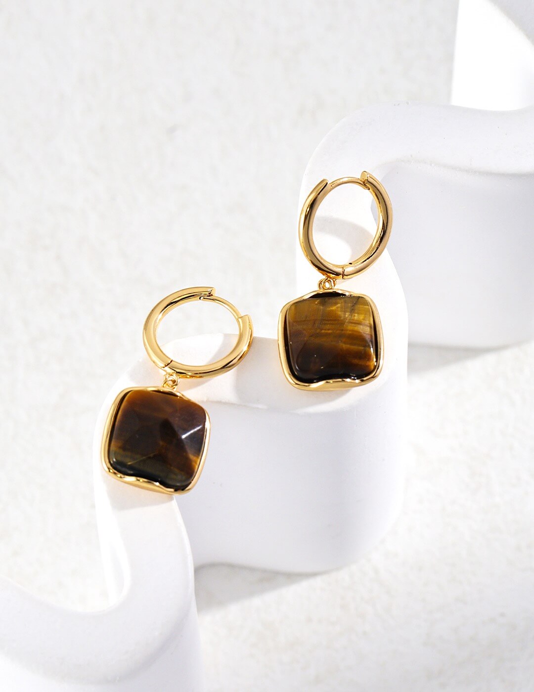 Amber Gold Squares