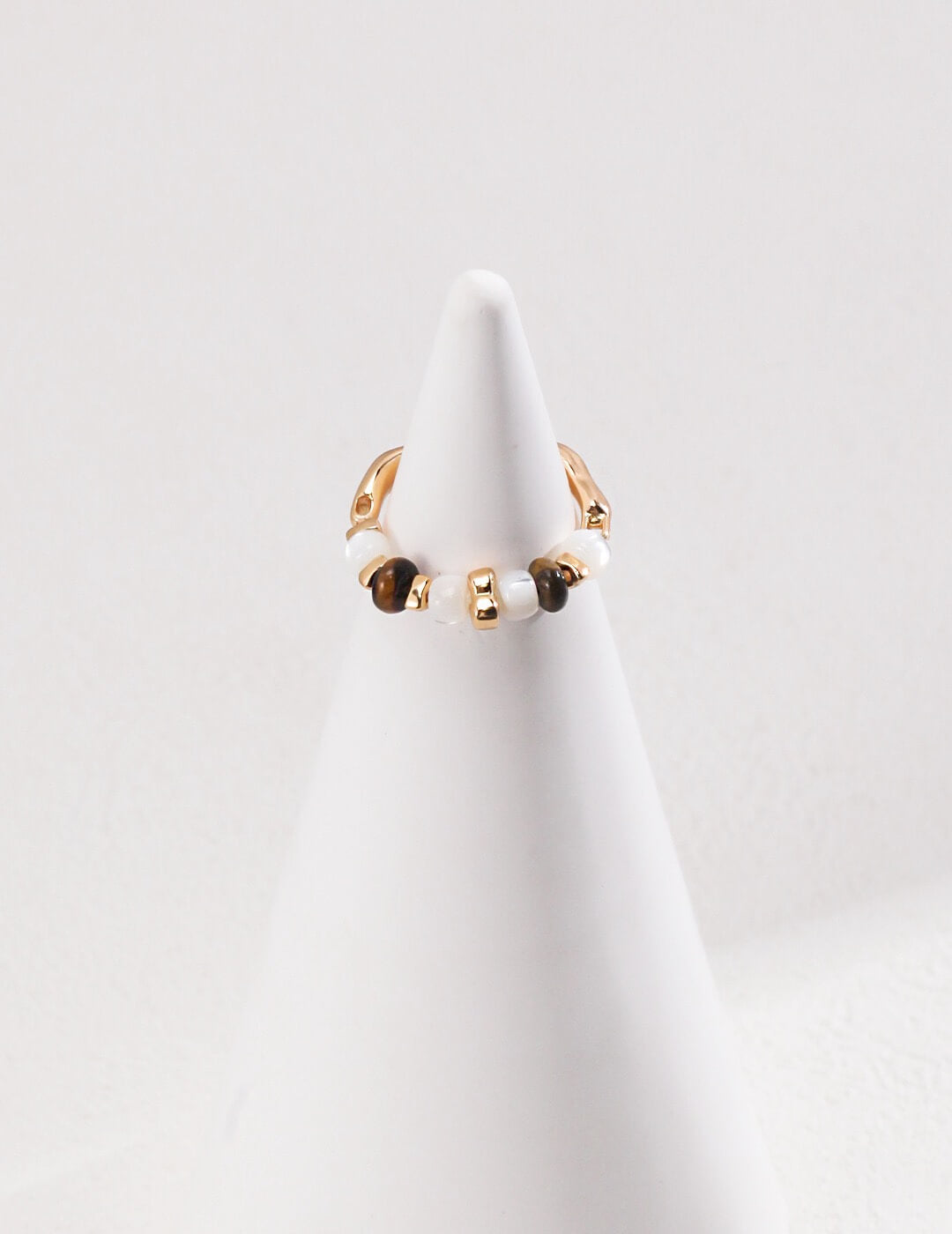 Amber Gold Ring