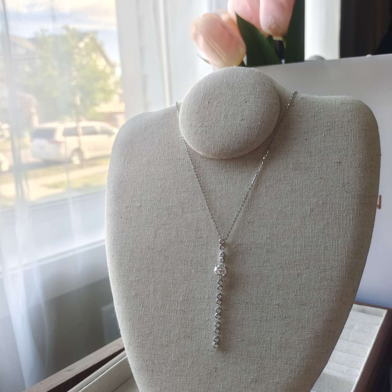 Moissanite Long Gown