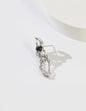 Silver Agate Earrings