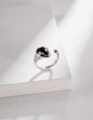 Sterling Silver Agate Ring