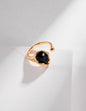 Sterling Silver Agate Ring