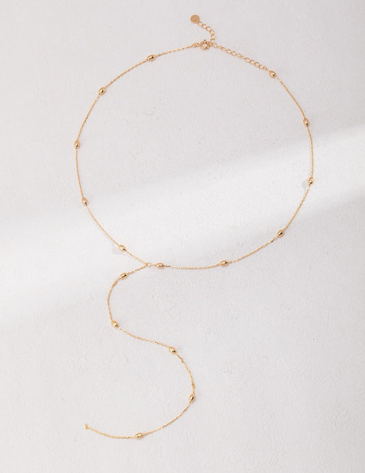 Simple Silver Necklace