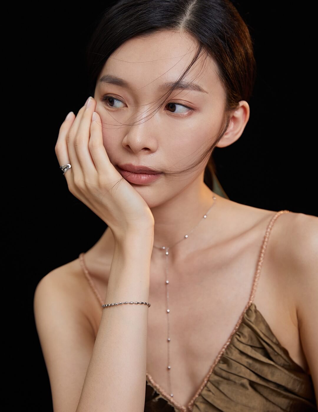 Simple Silver Necklace