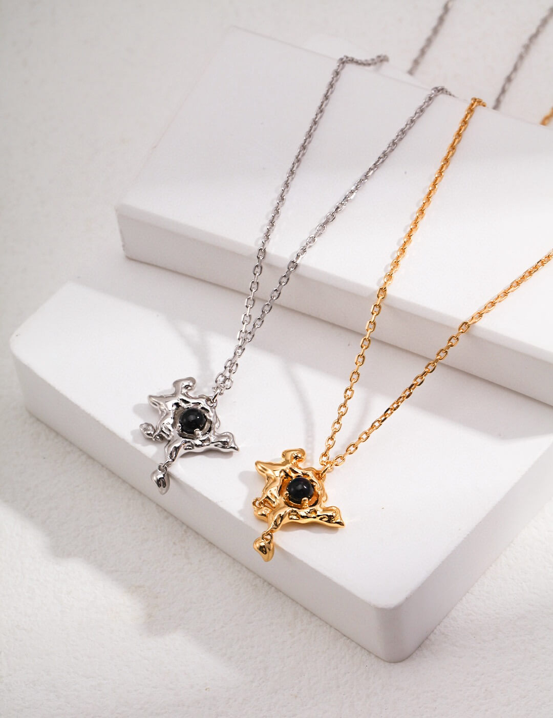 Turbidi Silver Necklace