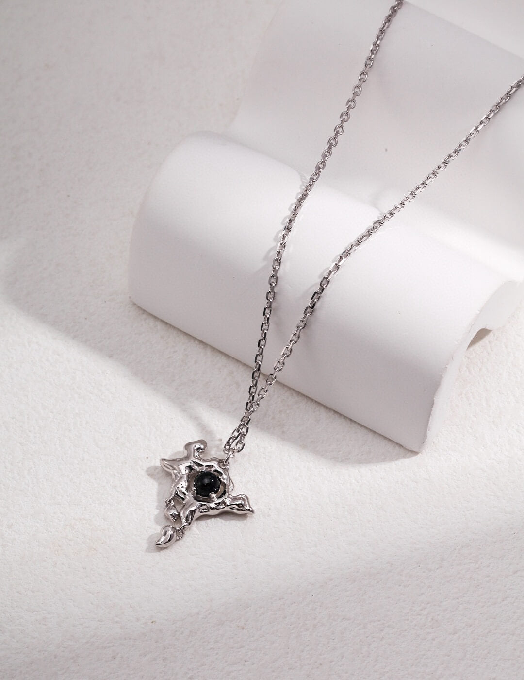 Turbidi Silver Necklace
