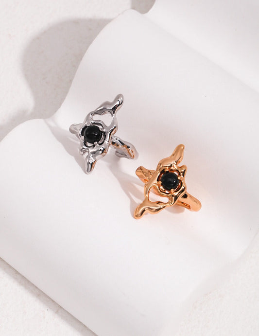 Turbidi Silver Ring