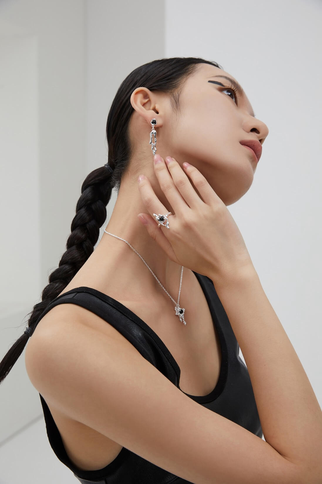 Turbidi Silver Necklace
