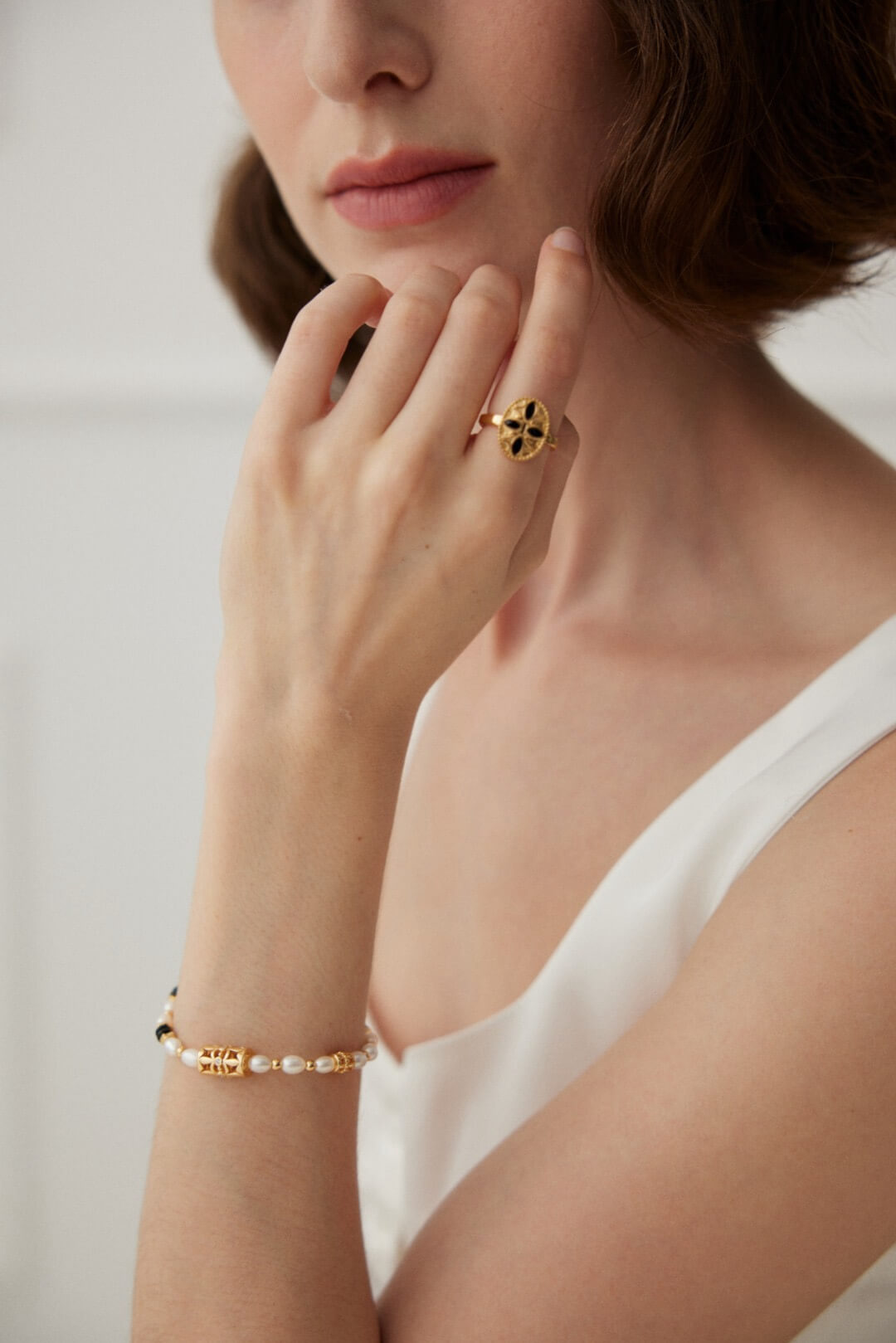 Gold Plate Ring