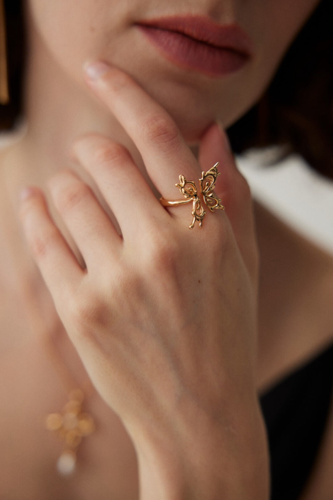 Butterfly Silver Ring