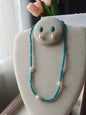 Turquoise with Pearl Set