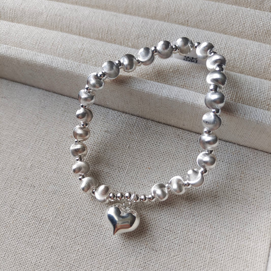 Shiny Heart Bracelet