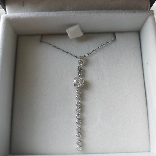 Moissanite Long Gown